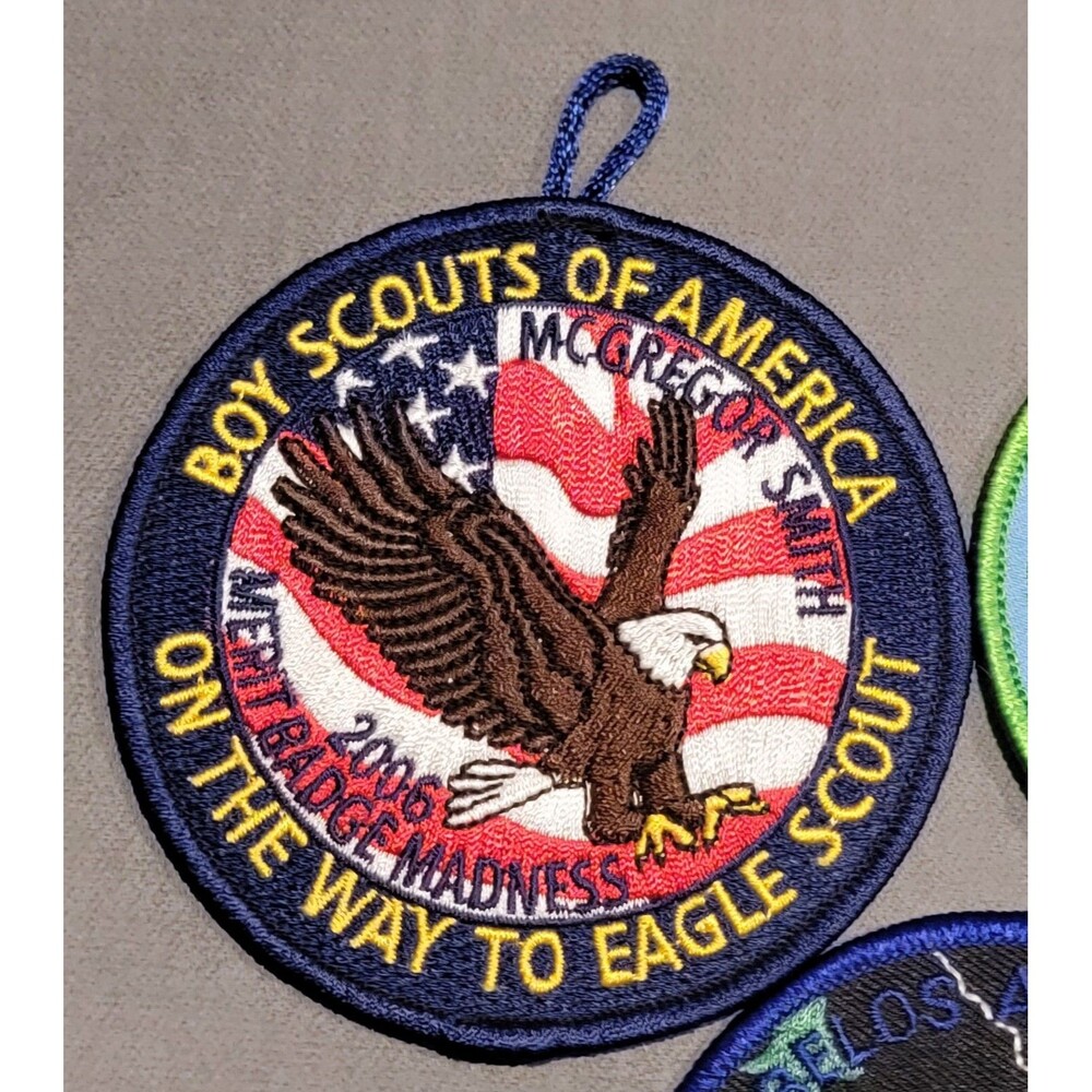 BSA Boy Scouts America Embroidered Patch Mixed Lot Eagle Camp Buck Run Science - Picture 2 of 7